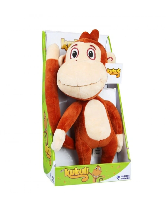 Kukuli Müzikli Peluş Oyuncak Maymun 55072