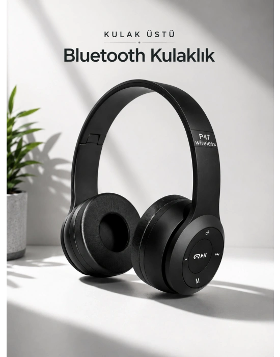 Kulak İçi Kablosuz Bluetooth Kulaklık Ekstra Bass ve Çok Yönlü Kullanım