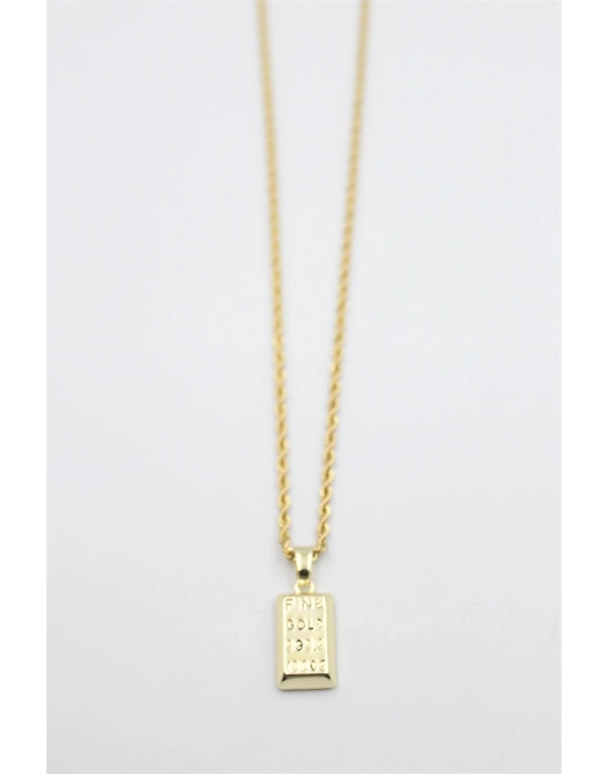 Külçe Altın Kolye - Altın