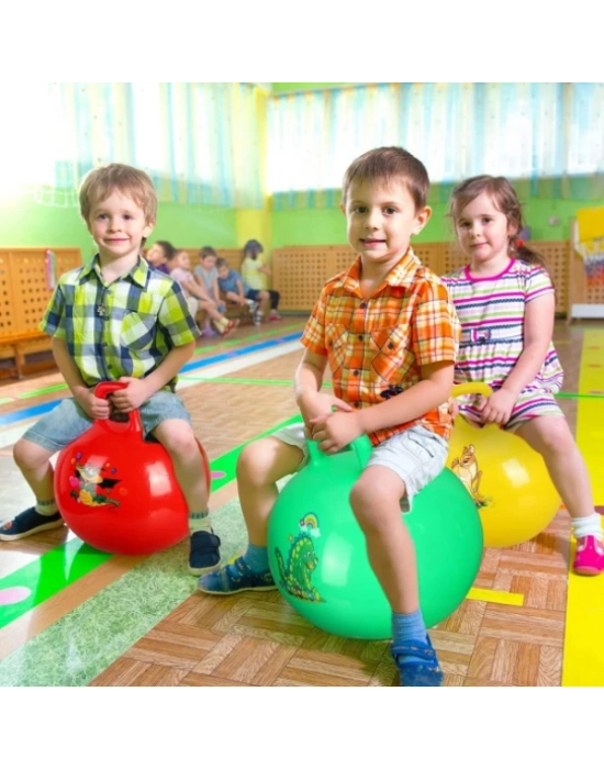 Kulplu Zıplama Ve Pilates Topu