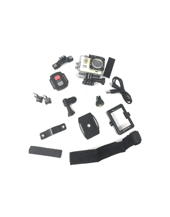 Kumandalı 4K Wi-Fi Aksiyon Kamerası