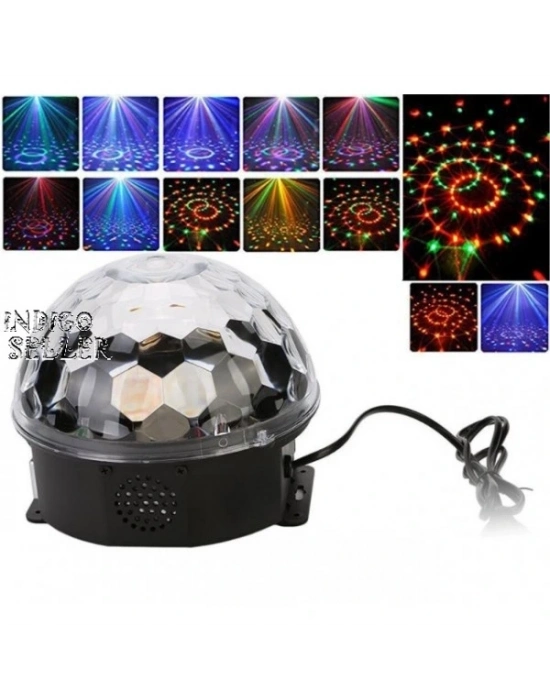 Kumandalı Kristal Led Rgb Disko Topu
