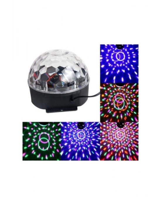 Kumandalı Kristal Led Rgb Disko Topu