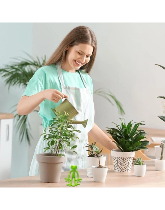 ®  Kurbağa Şeklinde Bitki Sabitleyici – Bahçe ve İç Mekan Bitkileri İçin Dal ve Gövde Destek Aparatı, Çok Amaçlı Bitki Tutucu Klips