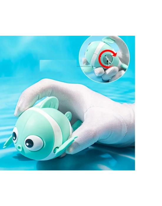 Kurmalı Balık Bebek Banyo Oyuncağı