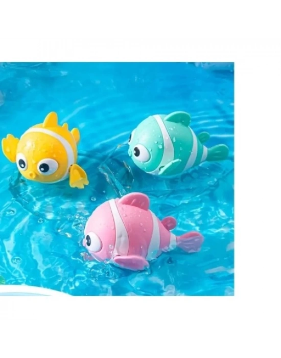 Kurmalı Balık Bebek Banyo Oyuncağı