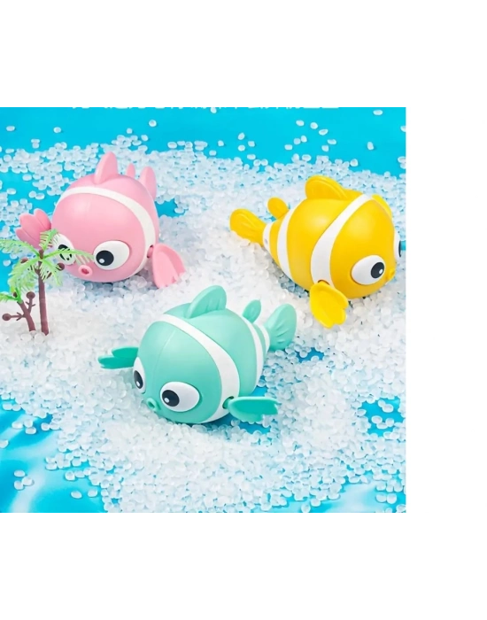 Kurmalı Balık Bebek Banyo Oyuncağı