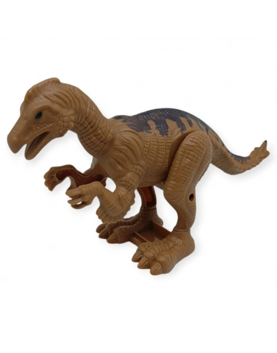 Kurmalı Dinazor Figürleri 20 cm - Anatosaurus - Kahverengi