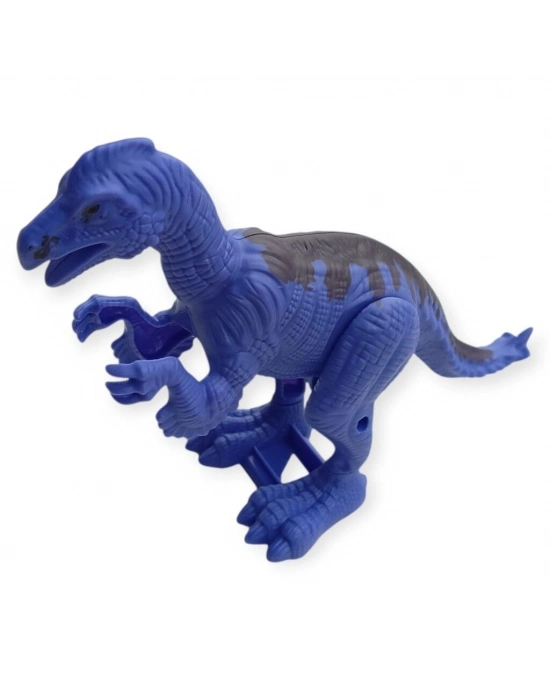 Kurmalı Dinazor Figürleri 20 cm - Anatosaurus - Mor