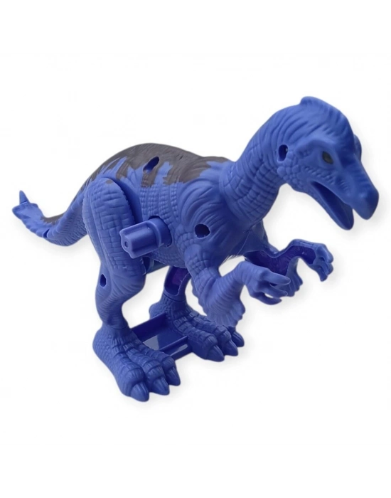 Kurmalı Dinazor Figürleri 20 cm - Anatosaurus - Mor