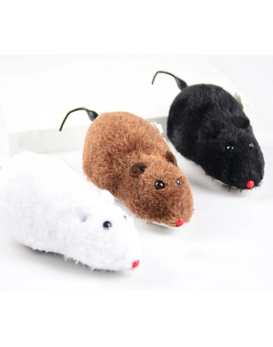 Kurmalı Fare Kedi Eğitim Oyuncağı