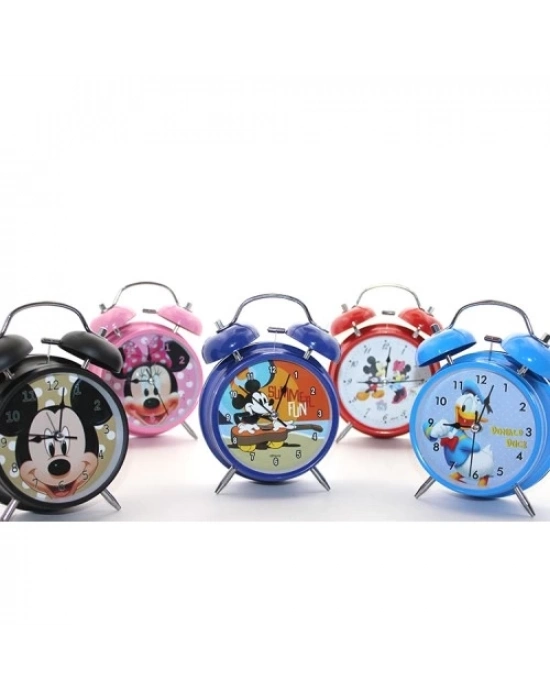 Kuromi, Hello Kitty, Mickey Mouse Masa Üstü Çalar Saat