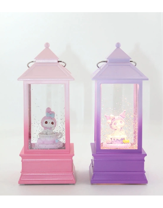 Kuromi Işıklı Müzikli Kar Küresi Model 2