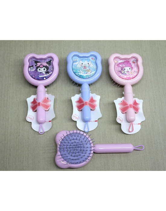 Kuromi, My Melody, Cinnamon Saç Tarağı