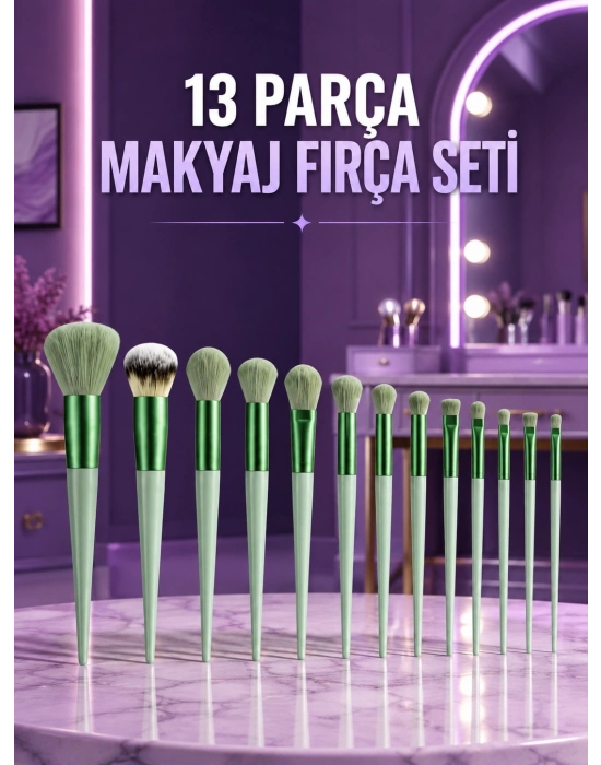Kusursuz Makyaj İçin Yumuşak ve Dayanıklı Makyaj Fırça Seti