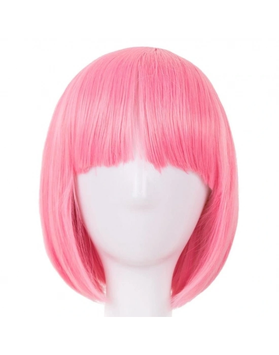 Küt Peruk - Toz Pembe (açık Pembe)