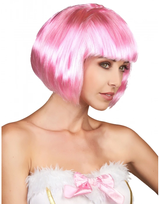 Küt Peruk - Toz Pembe (açık Pembe)