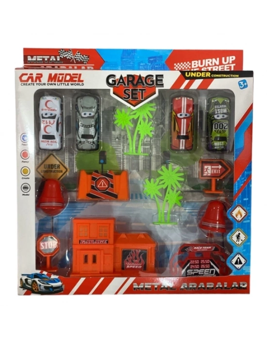 KUT.4 LU METAL GARAJ SETI