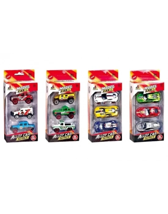 KUTUDA 3 LU METAL ARABALAR