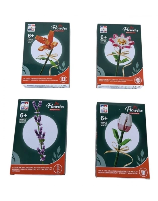 KUTUDA CICEK LEGO BLOKLARI