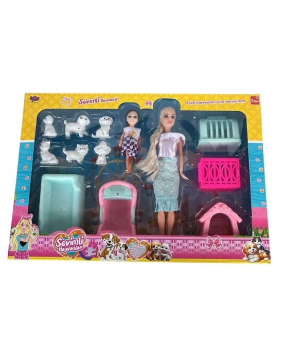 KUTULU BEBEKLI AKSESUARLI PATI DOSTLARIM