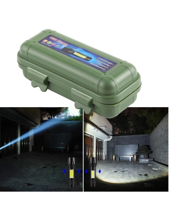 ®  Kutulu Mini El Feneri – Taşınabilir LED Kamp ve Acil Durum El ası Plastik Gövde