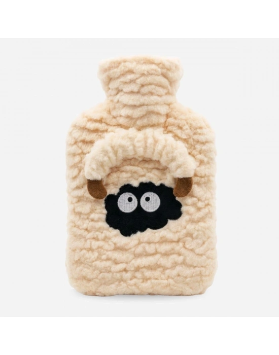 ® Kuzucuk Figürlü Peluş Sıcak Su Torbası 1 Lt – Yumuşak Kılıf, Uzun Süre Sıcak Tutan Termal Su Torbası
