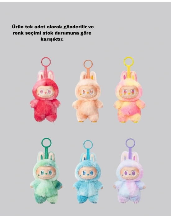 Labubu Peluş Oyuncak – Koleksiyonluk Yumuşak Dekoratif Figür 20 cm