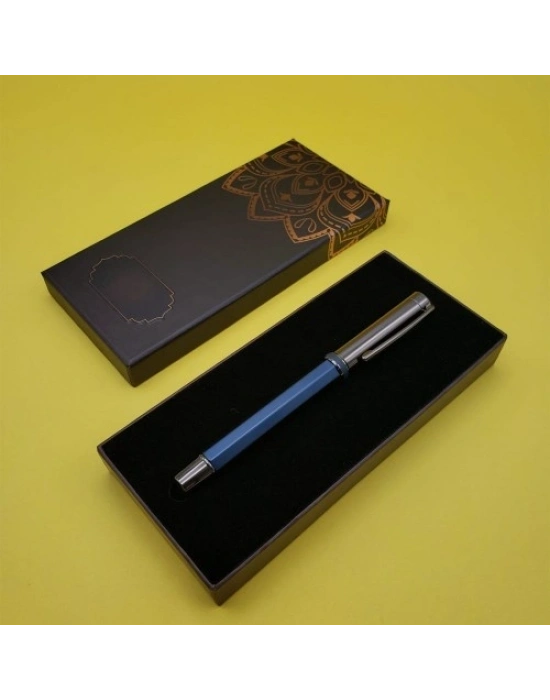 Lacivert Roller Metal Kalem