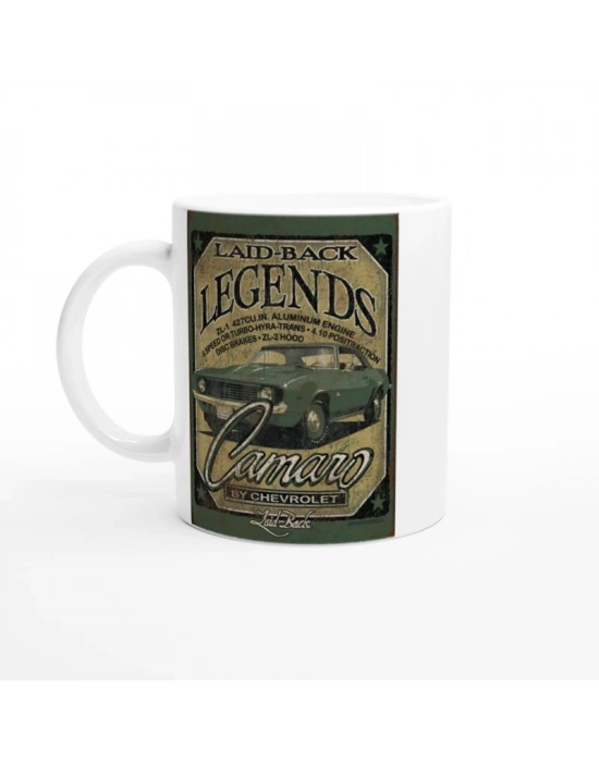 Laid-Back Camaro Efsanesi Temalı Retro Kupa Bardak