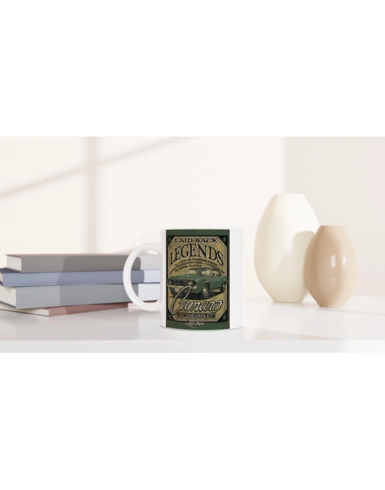 Laid-Back Camaro Efsanesi Temalı Retro Kupa Bardak