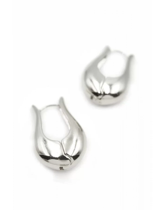 Lale Küpe - Gümüş