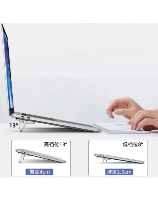 Laptop Standı 2 Kademeli Yükseltme Ayarlı - 2 Adet