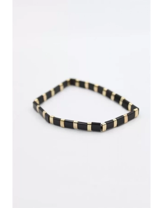 Lastikli Bileklik - Siyah