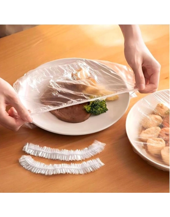 Lastikli Tencere Ve Tabak Bonesi 100 Adet (20cm)