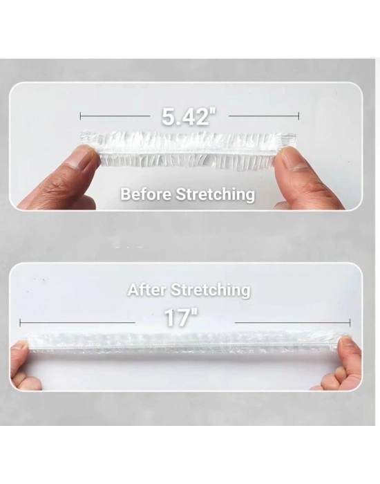 Lastikli Tencere Ve Tabak Bonesi 100 Adet (20cm)