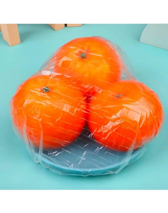 Lastikli Tencere Ve Tabak Bonesi 100 Adet (22cm)