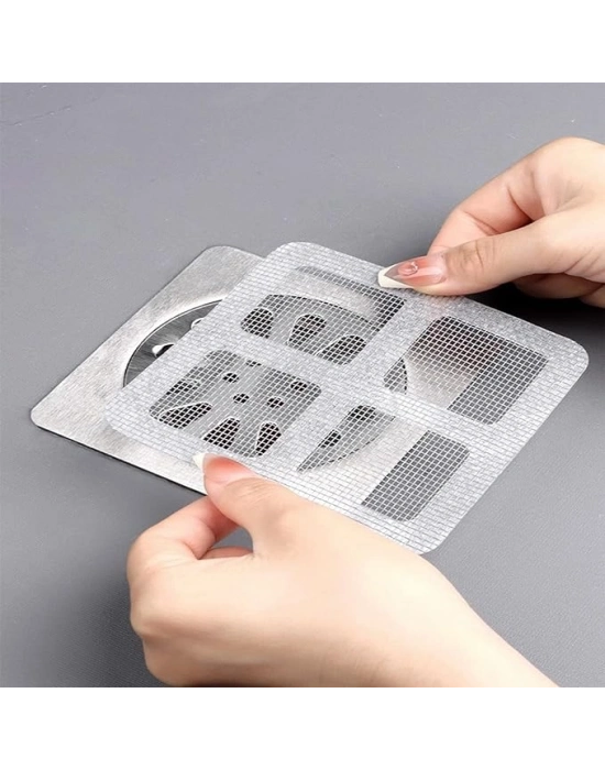 Lavabo Gider Süzgeci 10 Adet