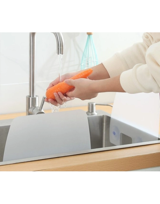 Lavabo ve Ocak Sıçrama Önleyici Vantuzlu Kalkan