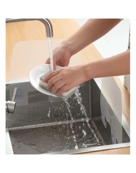 Lavabo ve Ocak Sıçrama Önleyici Vantuzlu Kalkan