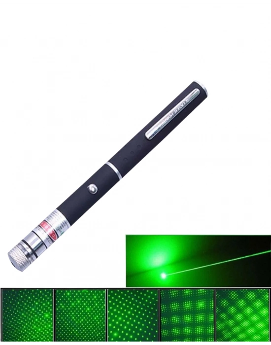 Lazer Kalem Güçlü Yeşil Işık Kompakt ve Pratik Kullanım