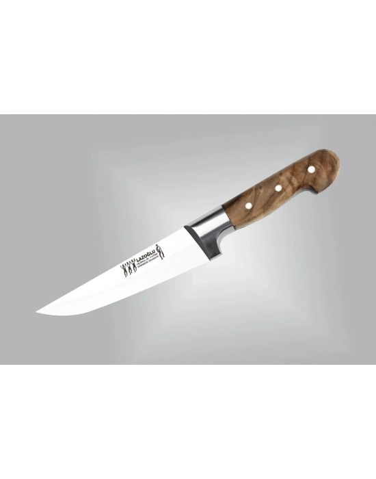 Lazoğlu El Yapımı Sürmene Yüzme Bıçağı No:1 - Ahşap Sap