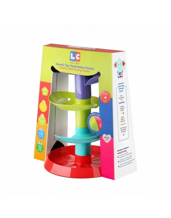 LC-30956 Lets be Child - Renkli Top Yuvarlama Kulesi