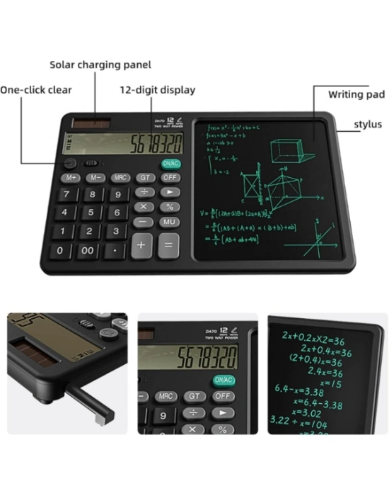 LCD Yazı Ekranlı Hesap Makinesi