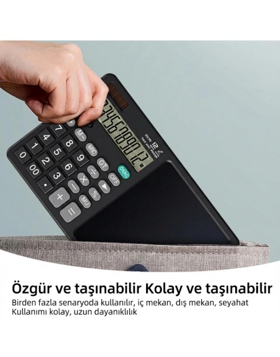 LCD Yazı Ekranlı Hesap Makinesi
