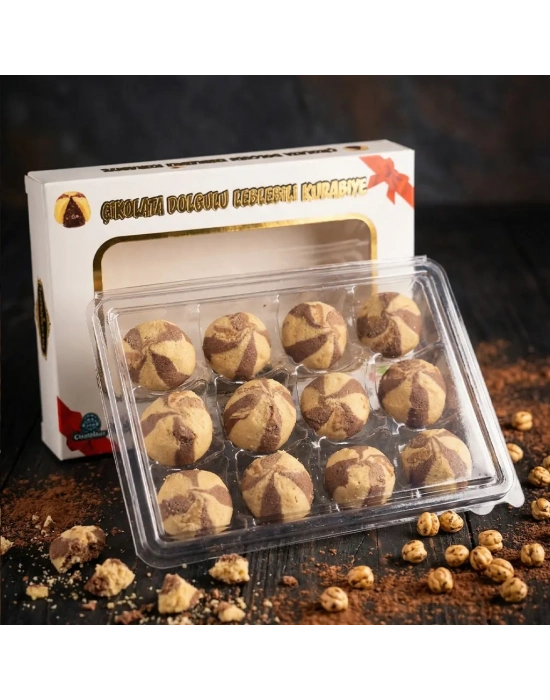 Leblebili Kurabiye Çikolata Dolgulu 220 gr