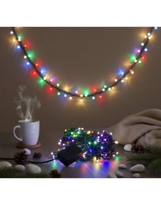 LED Damla Uçlu RGB Dekoratif Işık 10 Metre 100