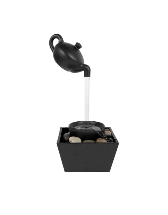 LED Demlik Tasarımlı Şelale Süs Havuzu