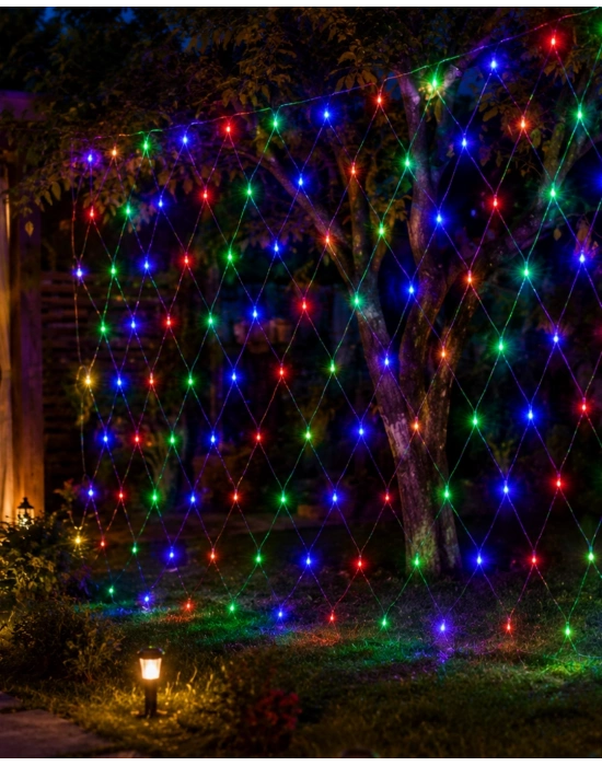 LED File Işık Dekoratif Ağ LED Aydınlatma İç Mekan Balkon Bahçe Süsü