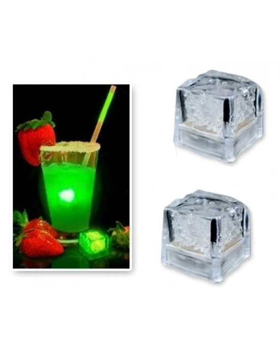 Led Işıklı Buz Küpleri (3 Adet)